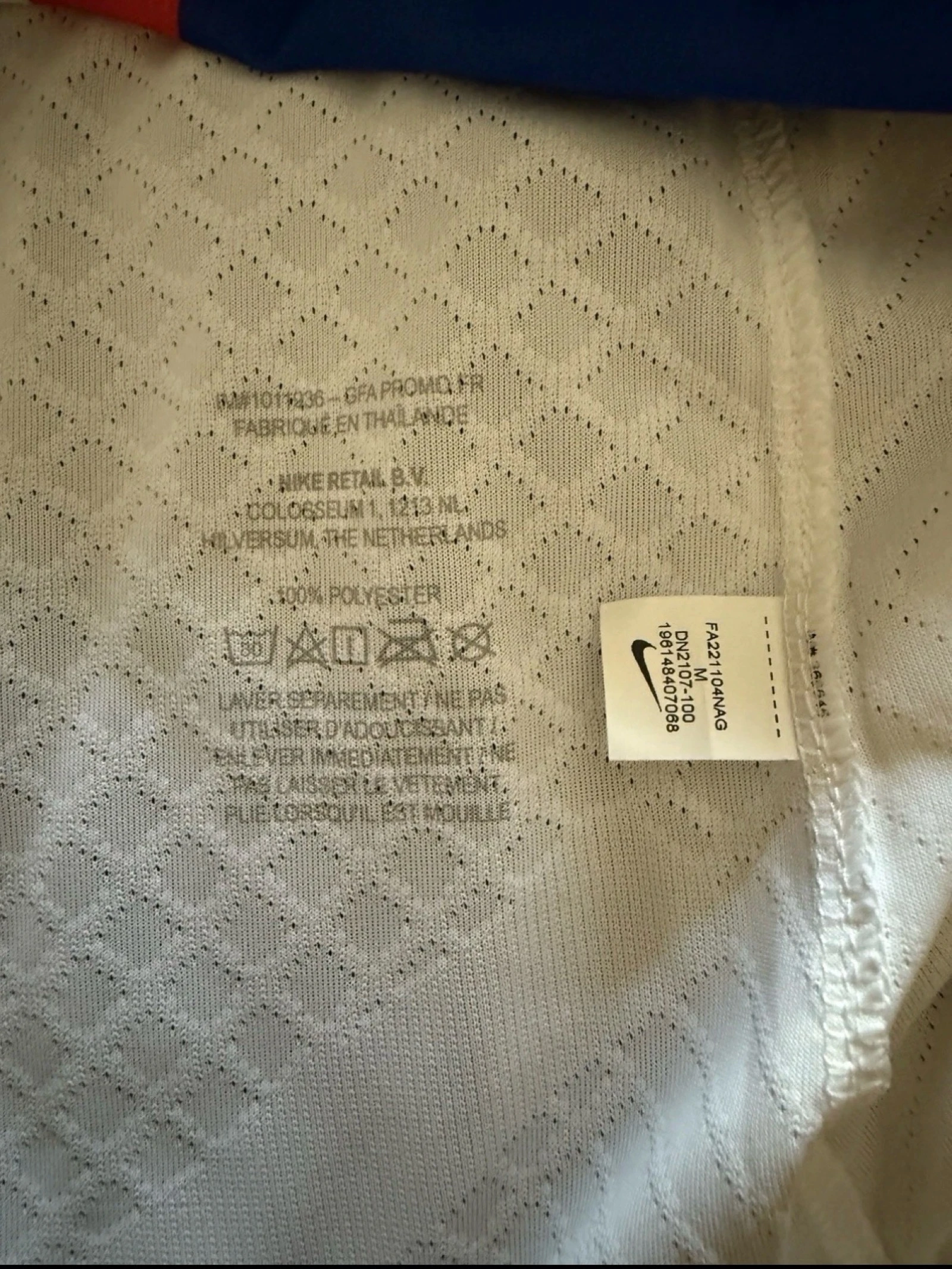 Camisola Psg Oficial 2022/2023 Stock Pro (Player Issue) Messi Tamanho M – photo 10